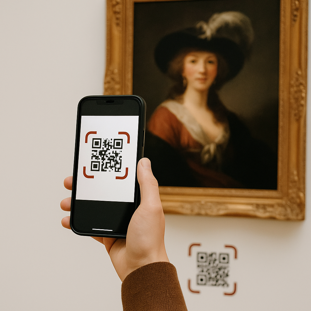 QR para obras arte