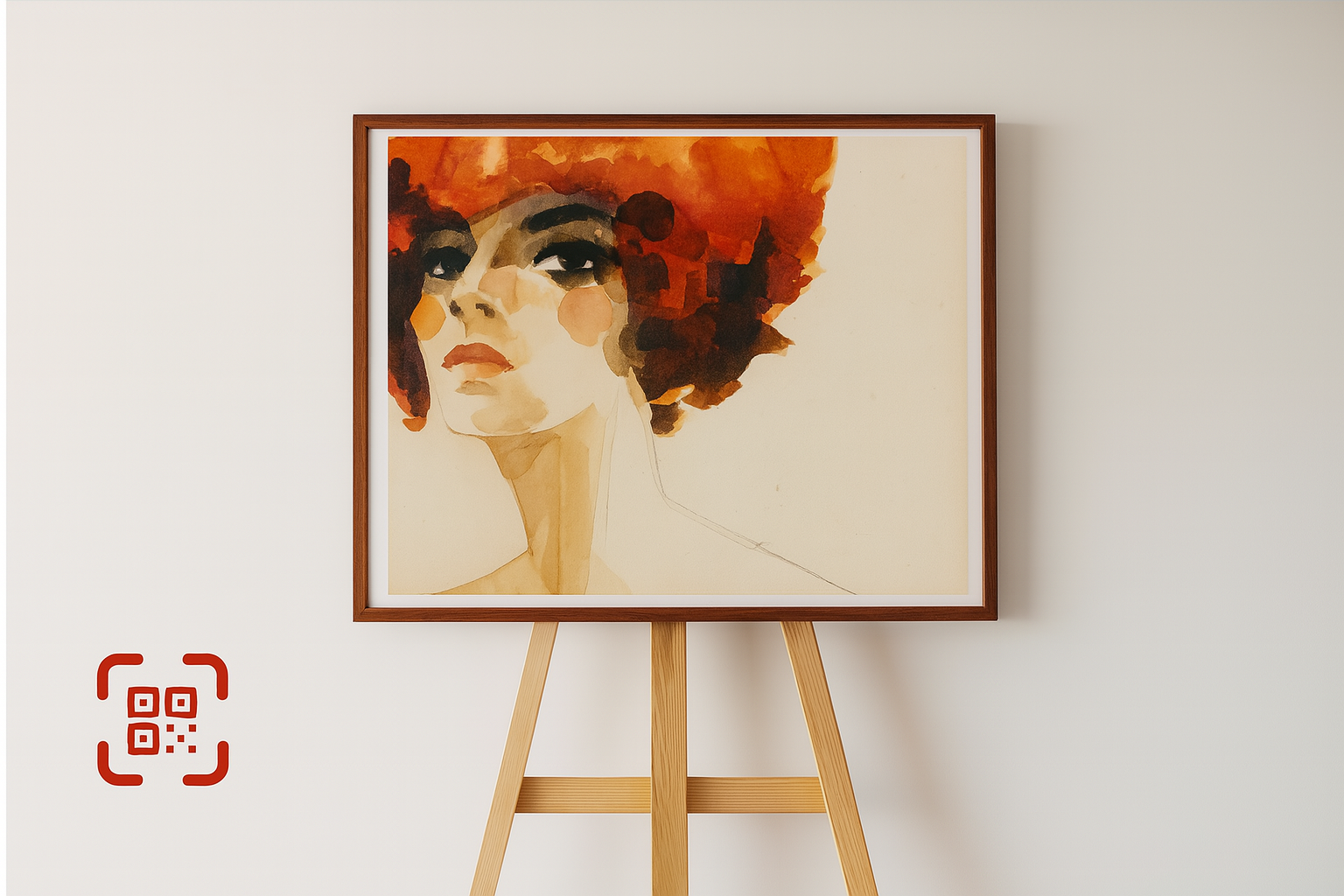 códigos QR para artistas y obras de arte