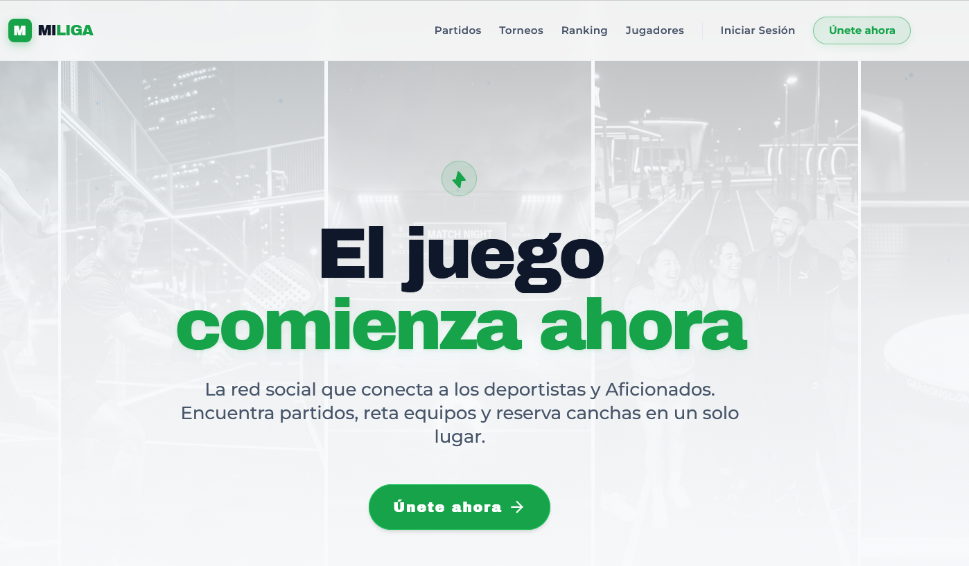 MiLiga: presentación de la solución