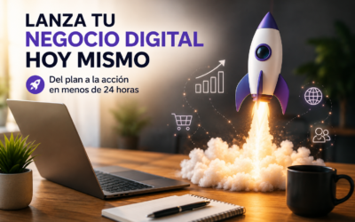 Crea y lanza tu negocio digital hoy mismo (sin empezar desde cero)